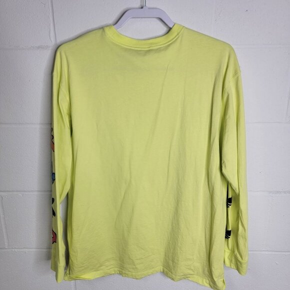 Adidas Always Original Graphic Long Sleeve Shirt Womens Size Medium Streetwear - Picture 3 of 9